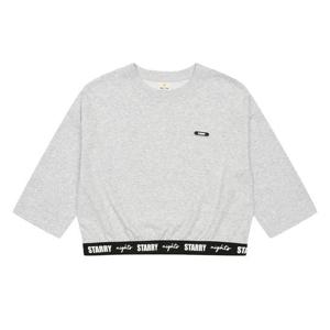 [에꼴리에]여아 레터링 밴드 7부 티셔츠 23QT781_GY