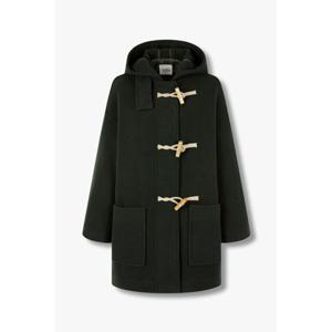 톰보이 9164411882 토글장식 후드 중기장 코트