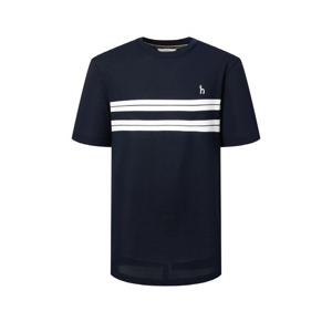 헤지스남성 C/P혼방 컬러블럭 크루넥 티셔츠 HZTS5B546N2