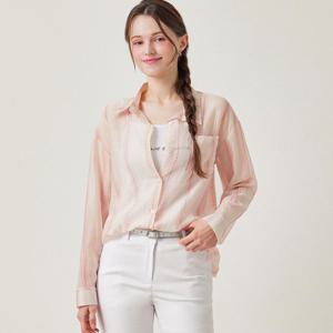 FOCUS   2SET 시스루 블라우스+나시 티셔츠 PBBF5M1BL5121