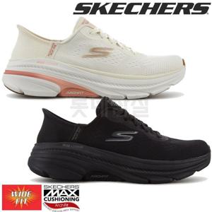 스케쳐스 여성 와이드핏 맥스쿠셔닝 아치핏2.0 슬립인스SP0WRCFY061-JS