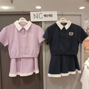 [오후]피케 스커트 세트 OHSM24354