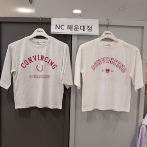 [오후]간절기 필수템~여아 칠부 티셔츠 OHLA24F51