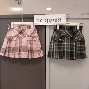 [오후]가을신상~~스쿨 체크스커트 OHWH24W51