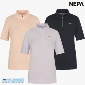 [네파] 여성 프로스트 아이스콜드 반팔 집업 티셔츠 7J45406