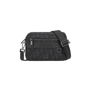 디올 사파리 미니 메신저백 디올 오블리크 자카드 블랙 2ESWS011YKY-H03E