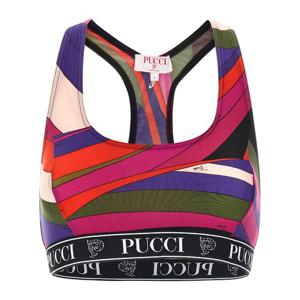 에밀리오푸치 이리데 프린트 라이크라 스포티 탑 5UTP565U755 0