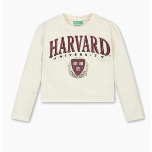 [베네통키즈]25FW-크롭 티셔츠/3IVWC10PX