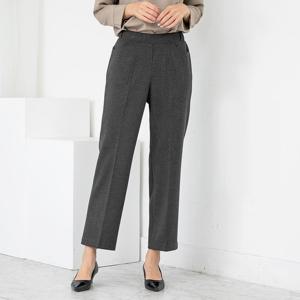 [모슬린]엄마옷 기모 헤링본 모직일자 정장팬츠 YKF510089 마담
