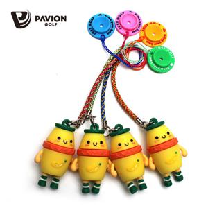 파비온 바나나우유 골프티 분실방지용 티걸이 4개 1세트