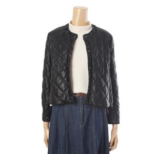 [안지크]레더포인트숏패딩 AI1PD1100