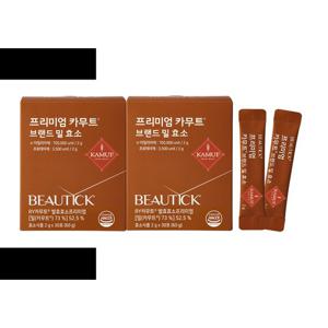 [지앤씨][GNC]뷰틱 프리미엄 카무트 브랜드 밀 효소(2g X 30포) X2개