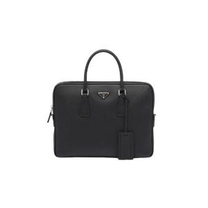 프라다 사피아노 레더 워크 백 블랙 2VE368-9Z2-F0002