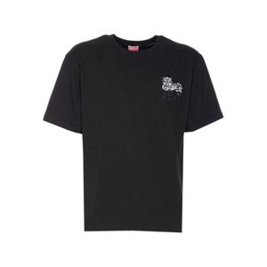 겐조 반팔 티셔츠 FF65TS2554SI99J BLACK