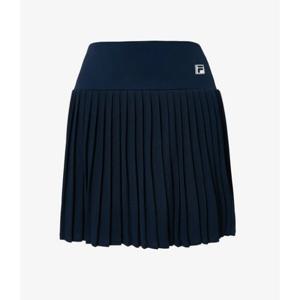 휠라 여성 테니스 하이라이즈 플리츠 스커트 FS2SKH2351F DNA OWH RED