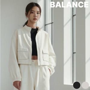 [탑텐 밸런스] 여성) 하이넥 기모 집업 MBF5TC2220