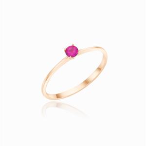 미니골드 14K [미니젬스] 쥬엘 닷 루비 반지 MRM14296