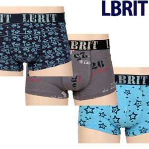 [엘브릿] 40수 면스판 광폭밴드 주니어 드로즈9종＋TRY양말 1족