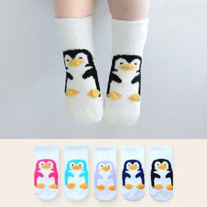 [하이베이비클럽] 펭귄 수면양말 / 유아양말 / 아기양말 / 겨