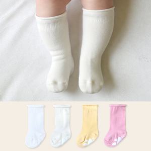 [하이베이비클럽] 신생아 롤링니삭스 3종세트/유아양말/아기양말