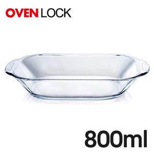 오븐락 파스타 디쉬 내열 유리 오븐용기 플레이트 접시 800ml