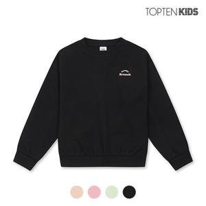 [탑텐키즈][탑텐키즈] 여아 더블니트 스몰 포인트 맨투맨_MKC1TR