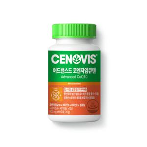 [세노비스] 어드밴스드 코엔자임 큐텐(비타민C+셀렌) 60캡슐/60일분
