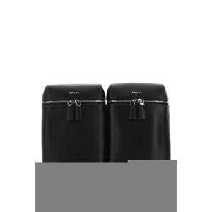 22FW 프라다 블랙 레더 백팩 2VZ1002DXVF0002