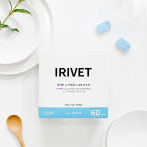 아이리벳 올인원 식기세척기 세제 타블렛 60개입 1박스