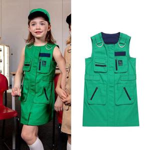 [헤지스]여아 FLAKIKI 포켓 원피스