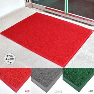 쿠션 현관매트(무지) 60x90cm 미끄럼방지매트 업소현관