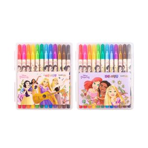 디즈니 프린세스12색사인펜/249885 미술 그림 초등