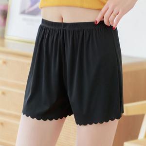 여자속바지 아이스속바지 여름 골지 실크속바지 심리스 루즈핏