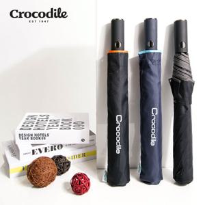 크로커다일 2단 바이어스 고급 접이식 튼튼한 우산