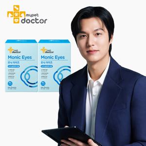 [마이펫닥터] 모닉아이즈 강아지 고양이 영양제 눈, 60g, 2ea