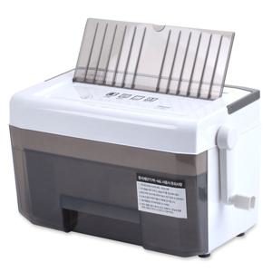 [현대오피스] 소형 수동 문서세단기 PK-46L GRAY 파쇄기 분쇄기