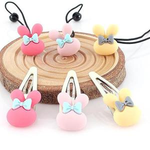 [아랑로랑] 무광통통토끼 헤어방울_똑딱핀()