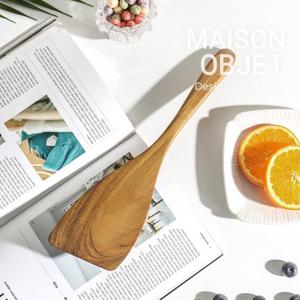 프라카 티크 조리도구 사선 뒤집개 대