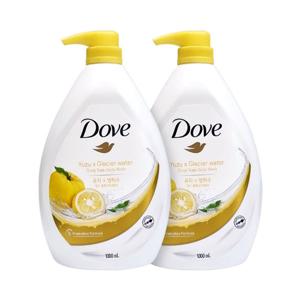 도브 유자 바디워시 1L 2개