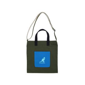 [캉골키즈]포켓 캔버스 에코백 PE 0003 카키/APEBEB00030KH