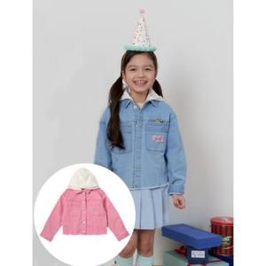 [로엠걸즈(아동)]스테디 데님청자켓간절기점퍼RGJA2312C