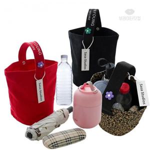 뷰레이터닷컴 터치 손목가방 미니 캔버스백