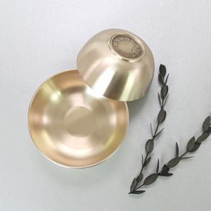 [무케] 한놋_막걸리잔(소) 유기술잔 집들이선물