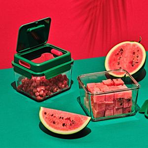 글라스락 깍뚝 수박 보관 용기 3.7L