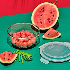 글라스락 애플 수박 보관 용기 2L