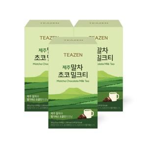 티젠 제주 말차 초코 밀크티 20스틱*3박스