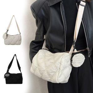 여성 외출 패션 퀄팅 미니 파우치 포함 예쁜 크로스백