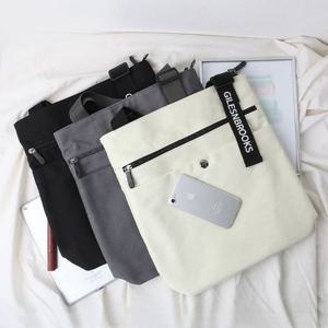 TRD_CA528 에코백 면소재 패브릭 사각형가방 보조가방