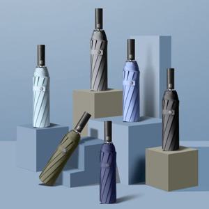 프리미엄 접이식 원터치 3단 자동 우산 10k