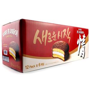 코스트코 오리온 초코파이 정 72개 2808g (12팩 x 6개입) 대용량